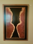 Red mallee burl wall hanging
